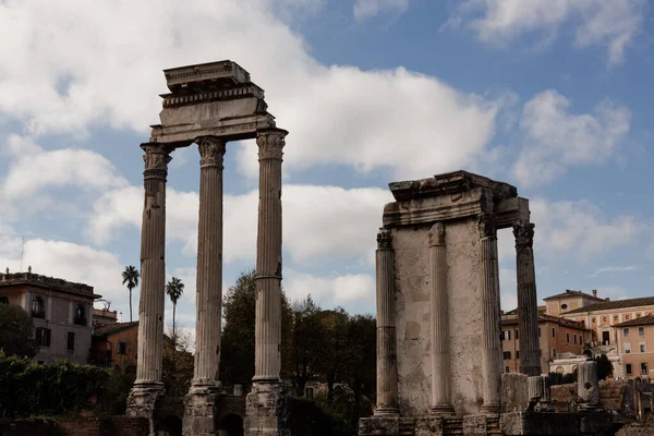 이탈리아 2018 코로나 바이러스가 발견되기 로마의 기념물 — 스톡 사진