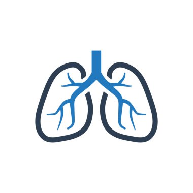İnsan akciğerleri simgesi