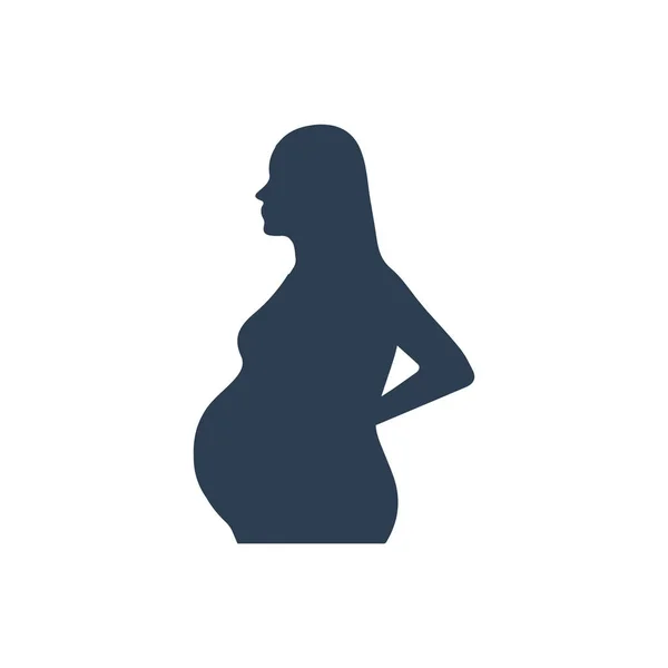 Vector del embarazo Icono — Archivo Imágenes Vectoriales