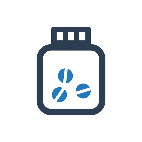 Medicinering vektor icon — Stock vektor