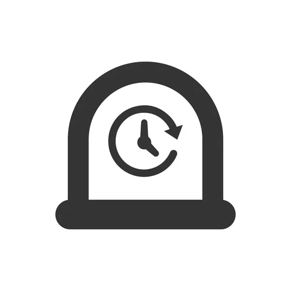 Meticulously Designed Alarm Time Icon — Stock Photo, Image