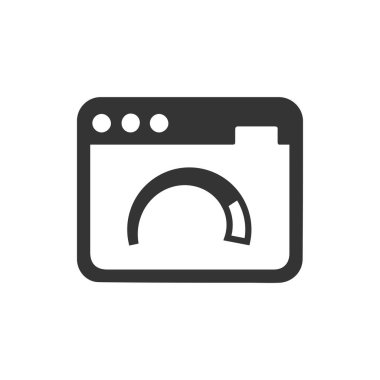 Titizlikle tasarlanmış Web hız simgesi