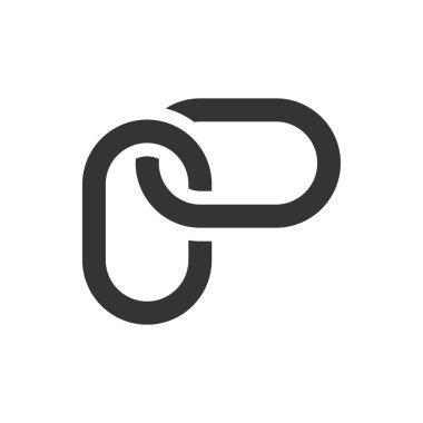 Titizlikle tasarlanmış bina bağlantı simgesi