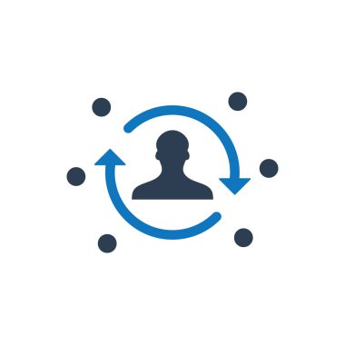 Titizlikle tasarlanmış bağlı kuruluş pazarlama simgesi