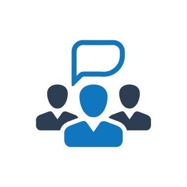 Titizlikle tasarlanmış sosyal topluluk simgesi