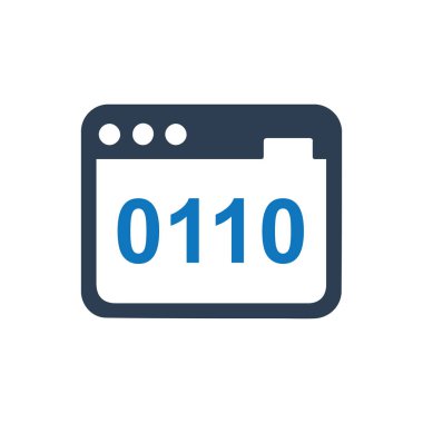 Titizlikle tasarlanmış online programlama simgesi