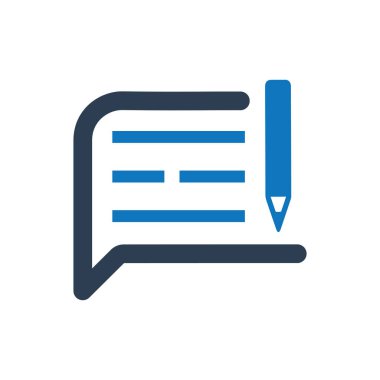 Titizlikle tasarlanmış yazma A Not simgesini