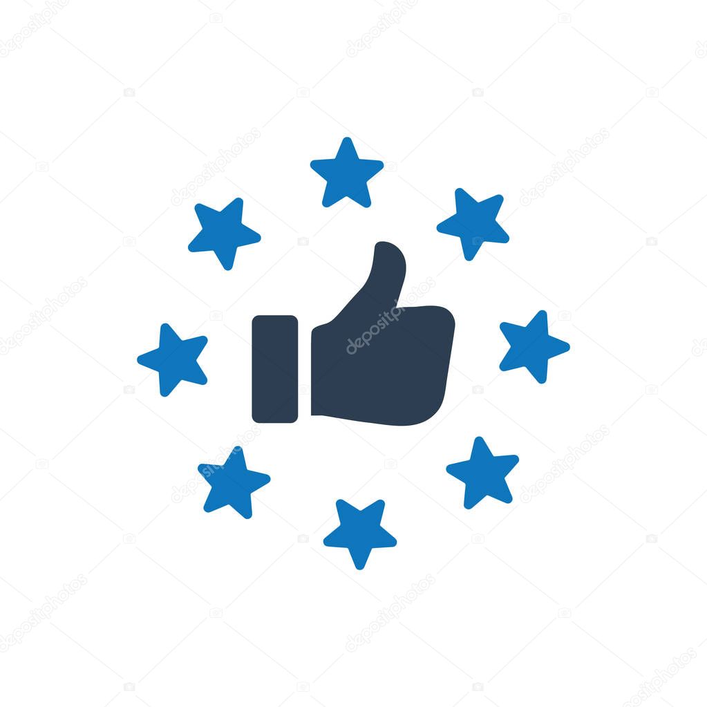 Meticulously Designed Customer Review Icon