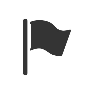 Titizlikle tasarlanmış bayrak / bayrak simgesi kaplama