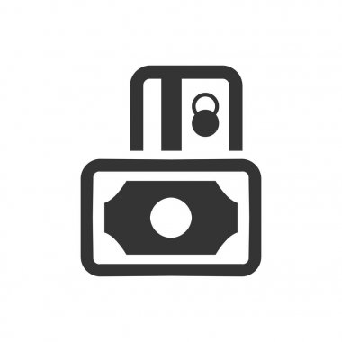 Titizlikle tasarlanmış ödeme yöntemi simgesi