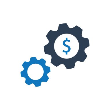 Titizlikle tasarlanmış ödeme ayarları simgesi