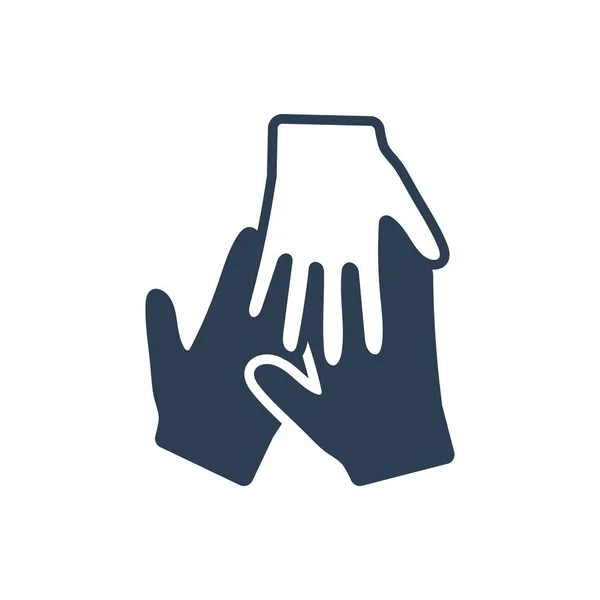 Trabajo Equipo Meticulosamente Diseñado Unity Icon — Vector de stock