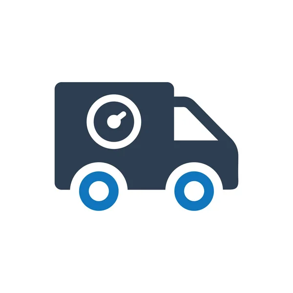 Meticulously Designed Delivery Service Icon — Stock Vector