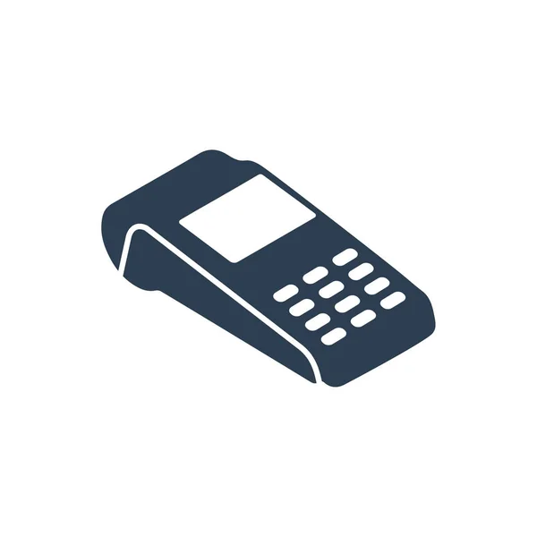 Zorgvuldig Ontworpen Betaling Card Reader Icon — Stockvector