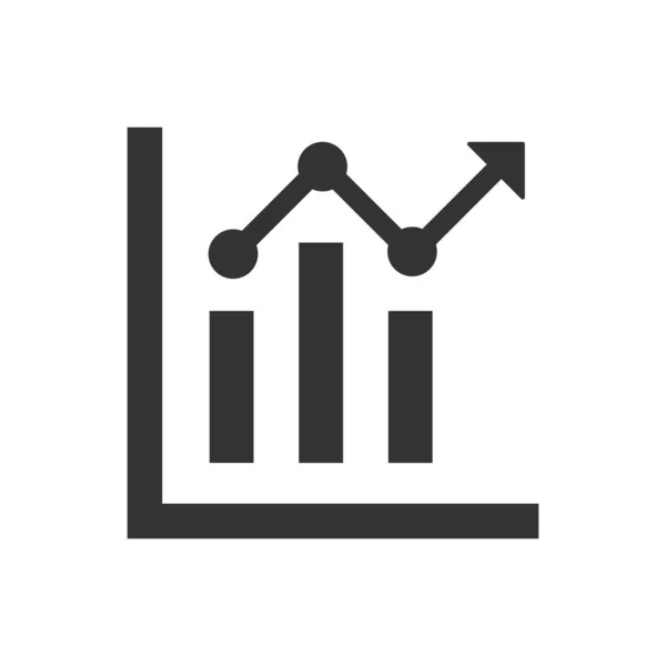 Ikona Sestavy Růstu Vektorová Ilustrace — Stockový vektor