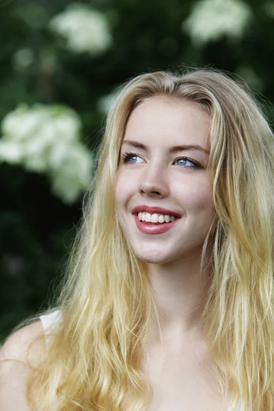 head shot of young woman