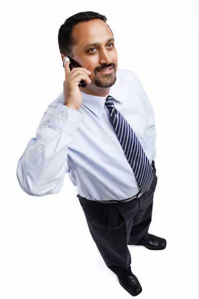 Businessman using mobile phone — Stock Photo, Image