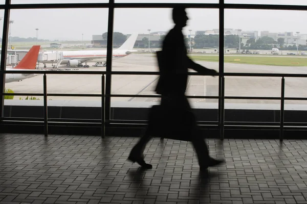 business man at airport