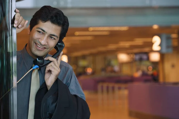 business man at airport