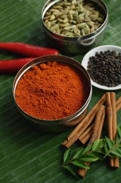 Sementes de masala em pó — Fotografia de Stock