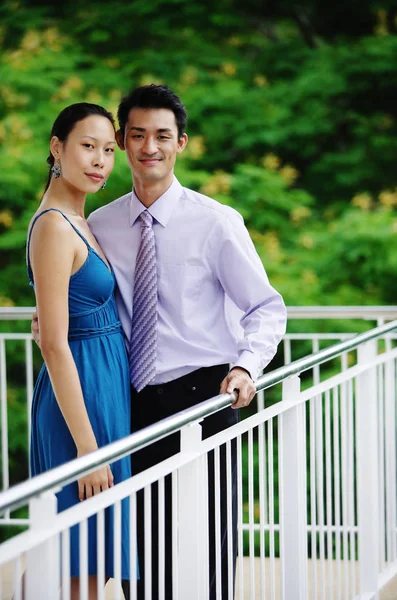 Par som står tillsammans — Stockfoto