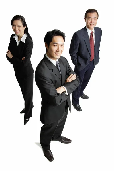 Бізнес-керівники в офіційних костюмах — стокове фото