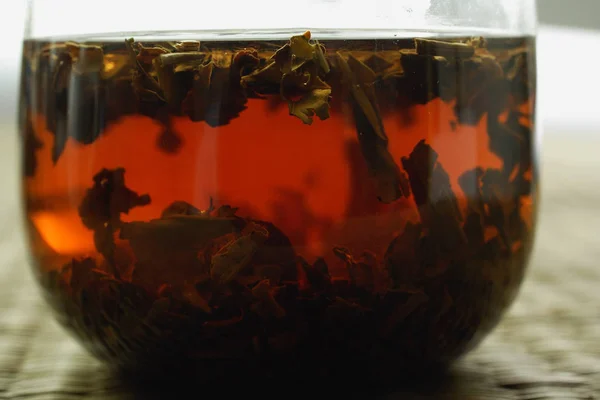Wirydarz-do góry fotografia herbata Chińska — Zdjęcie stockowe
