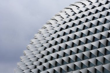 Closeup Esplanade, Singapur.