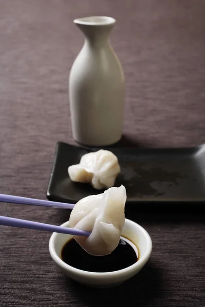 Dim sum en la placa — Foto de Stock