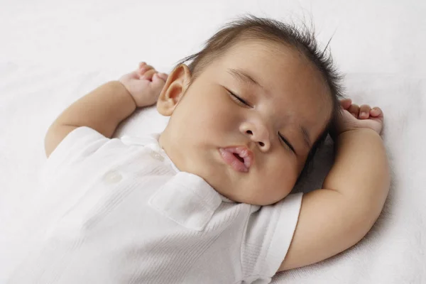 Primo piano del bambino addormentato . — Foto Stock