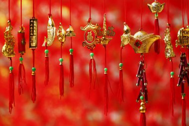 Çin Yeni Yıl Süslemeleri