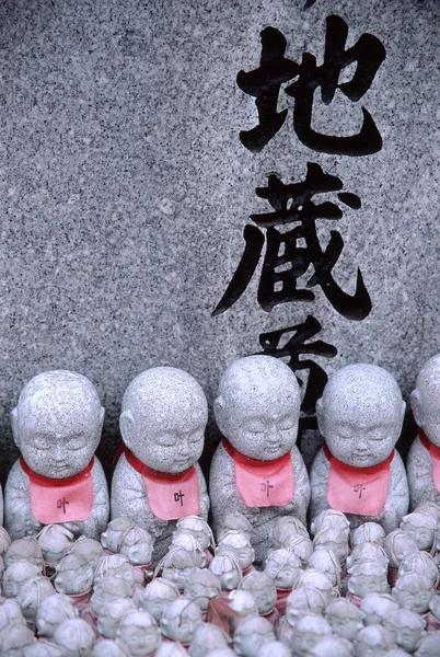 Японские иконы Будды — стоковое фото
