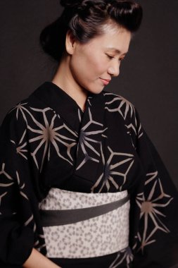 Kadın Japon kostüm