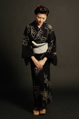 Kadın Japon kostüm