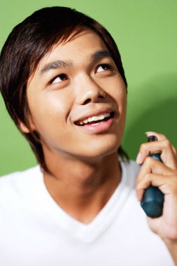 adam kendini püskürtme