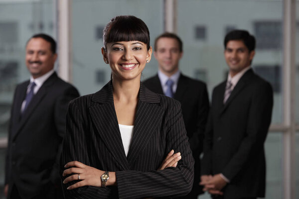 Деловая женщина в Индии
