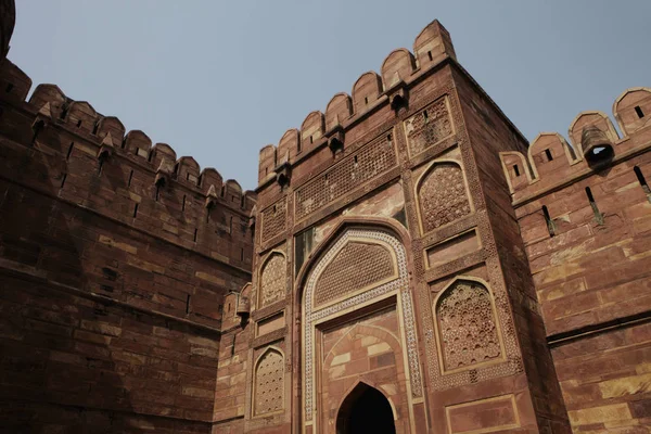 Forte de Agra Vermelho na Índia — Fotografia de Stock