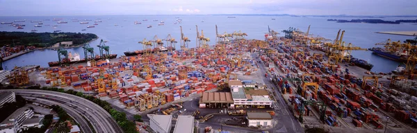 Beautiful port of shanghai — Stock Photo, Image