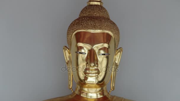 Statue de bouddha doré — Video