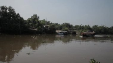 Mekong Delta yüzen tekne