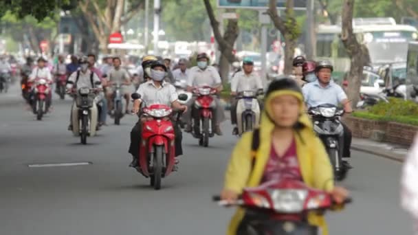 印度道路交通. — 图库视频影像