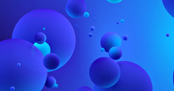 Vibrant Trendy Abstract Neon Background Spheres Royalty Free Stock Photos