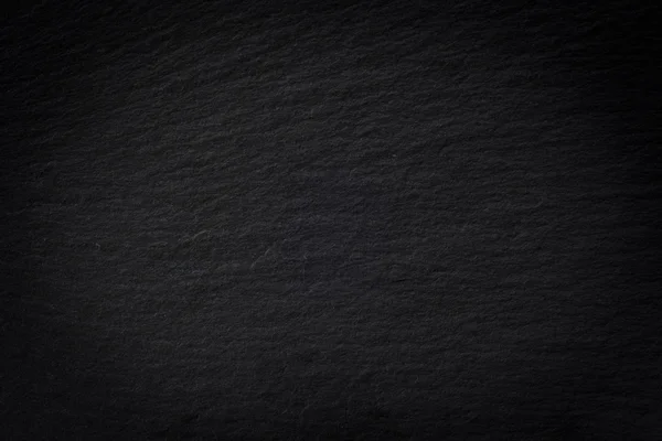 Black empty slate plate — Stock Photo, Image