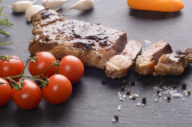 Kızarmış biftek biftek kayrak