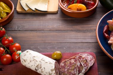 Akdeniz aperatifler - kopya alanı tapas