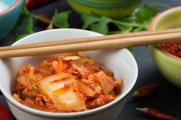 Kimchi superfood coreano — Foto Stock