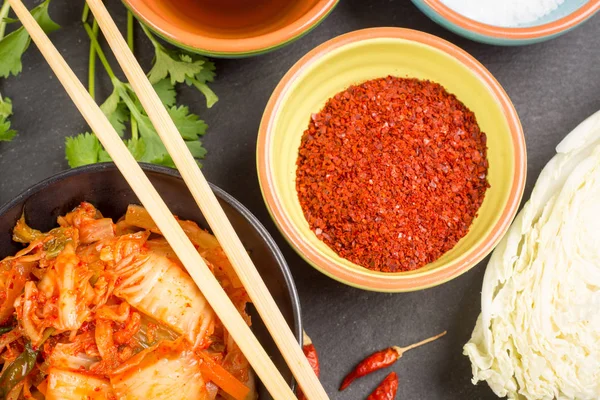 Kimchi korean pickled cabbage — Stock Photo, Image