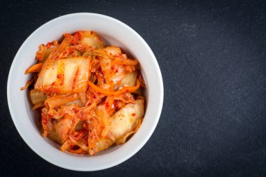 Kimchi. Fermente napa lahana 