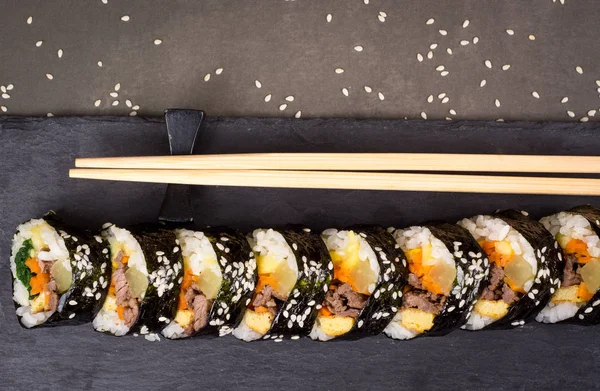 Kimbap Korece ile Dana rulo