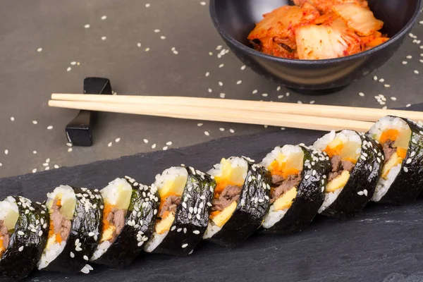 Kimbap Korece ile Dana rulo